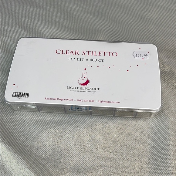 Light Elegance Professional Clear Stiletto Nail Tip Kit - Picture 5 of 5